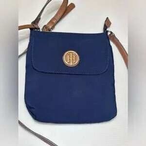 Tommy Hilfiger Hipster Crossbody Bag Purse Blue